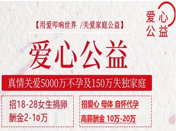 乌兰察布捐卵助孕生子 爱心志愿者招募